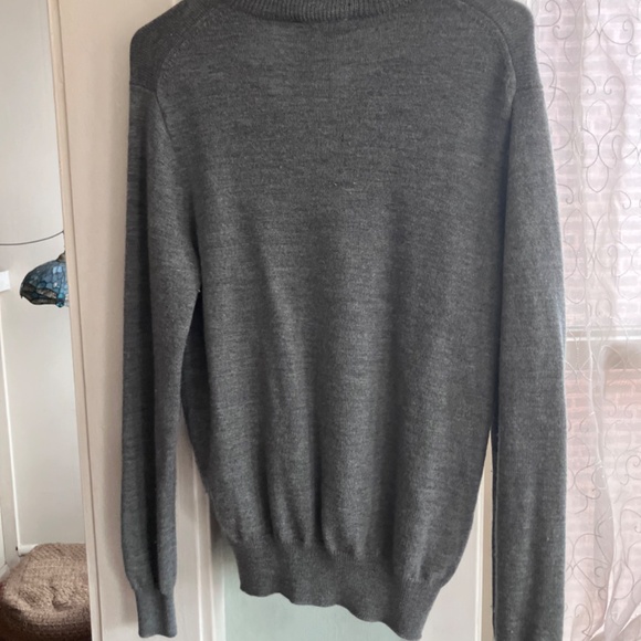 Jeremy Argyle NYC, 1/4 zip pullover, in gray - Picture 3 of 4